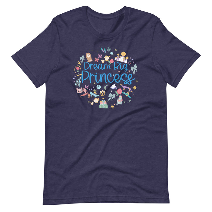 runDisney Dream Big Princess T-Shirt Princess Yoga Half Marathon Unisex T-Shirt