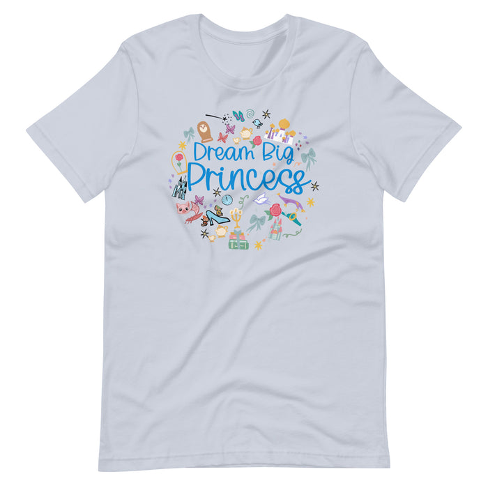 runDisney Dream Big Princess T-Shirt Princess Yoga Half Marathon Unisex T-Shirt