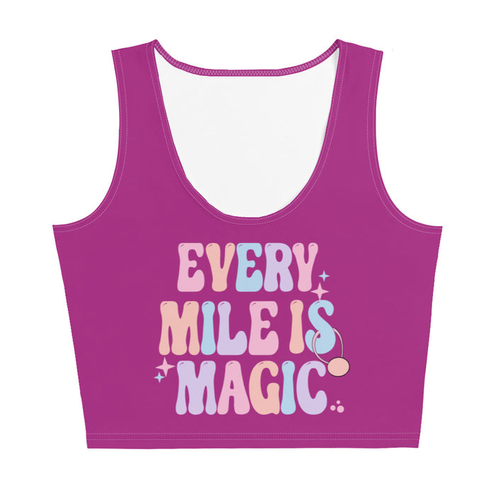runDisney Every Mile is Magic Pastels Crop Top - Pink