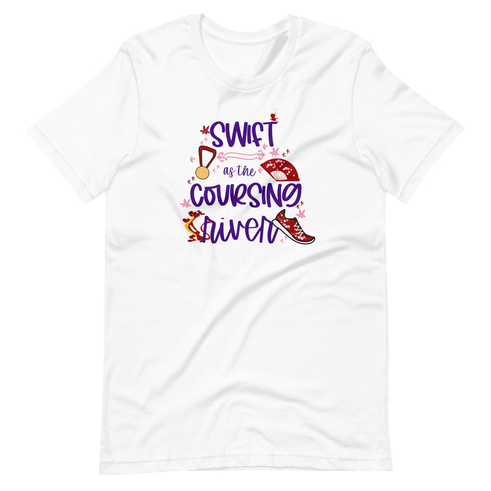 runDisney Mulan Running runDisney Swift as the Coursing River Short-Sleeve Unisex T-Shirt
