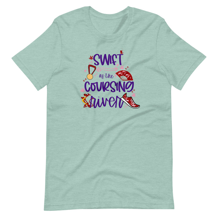 runDisney Mulan Running runDisney Swift as the Coursing River Short-Sleeve Unisex T-Shirt