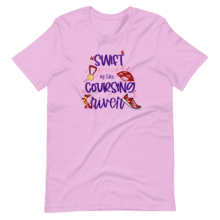 runDisney Mulan Running runDisney Swift as the Coursing River Short-Sleeve Unisex T-Shirt