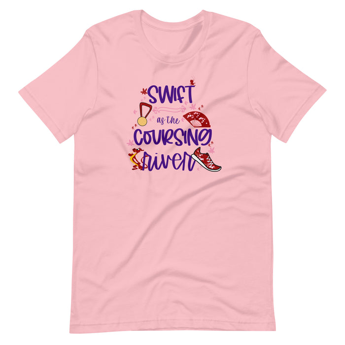 runDisney Mulan Running runDisney Swift as the Coursing River Short-Sleeve Unisex T-Shirt