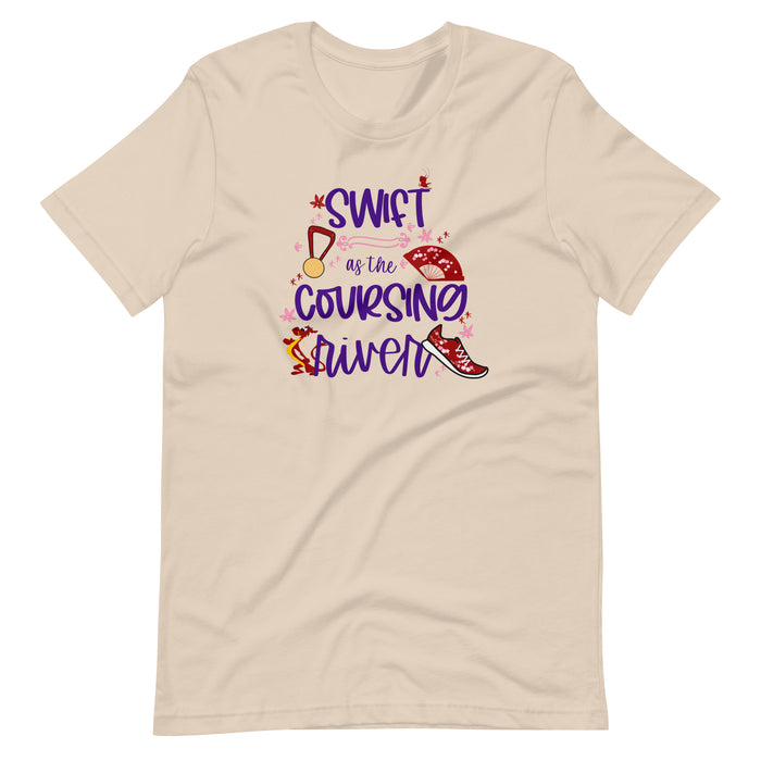 runDisney Mulan Running runDisney Swift as the Coursing River Short-Sleeve Unisex T-Shirt