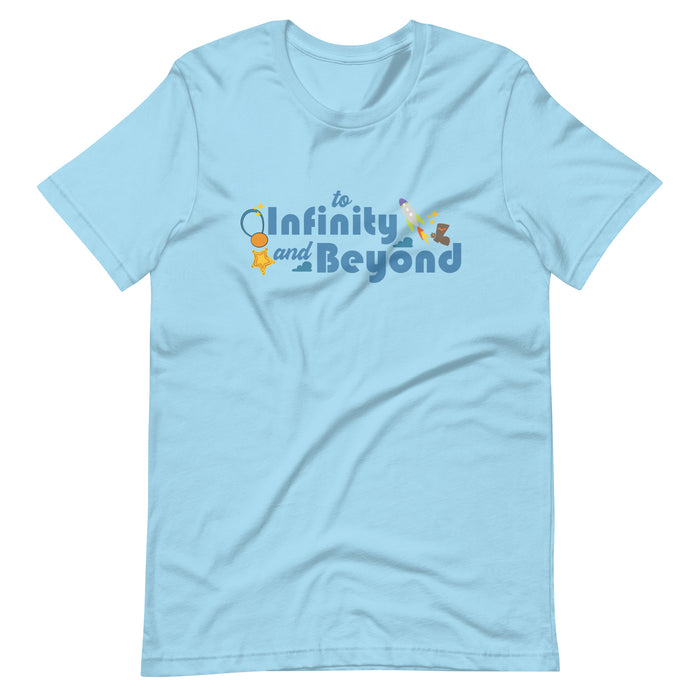 runDisney Toy Story Springtime Surprise To Infinity and Beyond running Unisex t-shirt