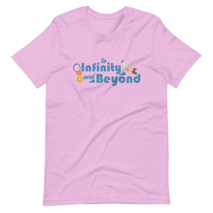 runDisney Toy Story Springtime Surprise To Infinity and Beyond running Unisex t-shirt