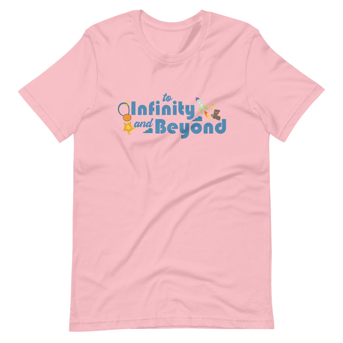 runDisney Toy Story Springtime Surprise To Infinity and Beyond running Unisex t-shirt