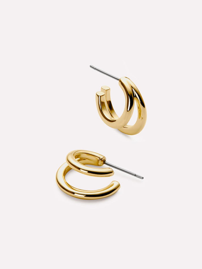 Scarlett Double Hoop Earrings