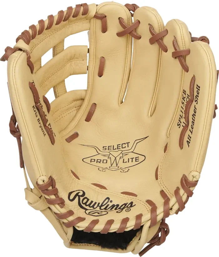 Select Pro Lite 11.5 in Kris Bryant Youth Infield Glove Beige