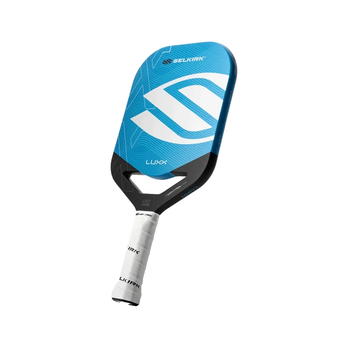 Selkirk LUXX Control Air Epic with InfiniGrit blue color