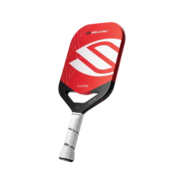 Selkirk LUXX Control Air Epic with InfiniGrit red color