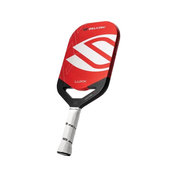 Selkirk LUXX Control Air Invikta with InfiniGrit red color