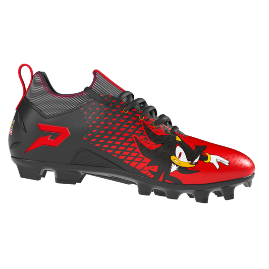 Shadow the Hedgehog Football Cleats - Quantum Speed 2.0 by Phenom Elite