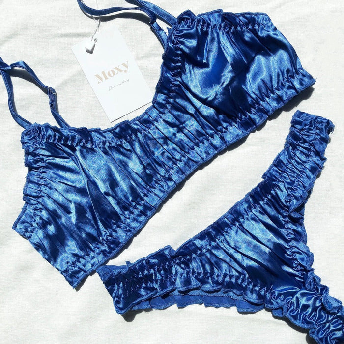 Silk Ruffled Lingerie-Moxy Intimates
