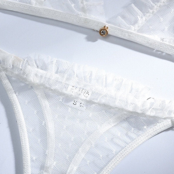 Simple Triangle Bralette Set-Moxy Intimates
