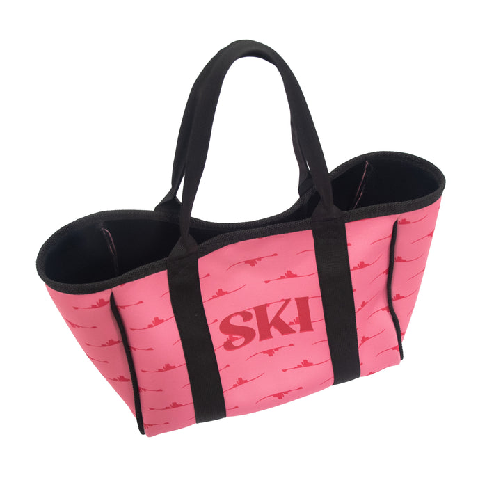 SKI Medium Tote Bag - Pink/Watermelon