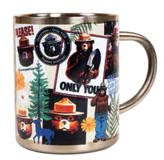 Smokey Stainless Steel Mug