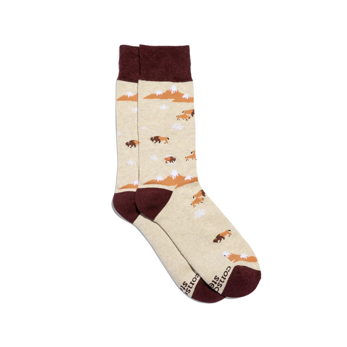 Socks that Protect Bison