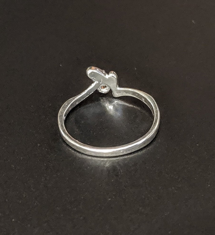 Solid Sterling Silver or 14kt Gold 3mm Round 4 Prong Birthstone Pre-Notched Blank Ring Size 4-7 setting 163-872/143-872