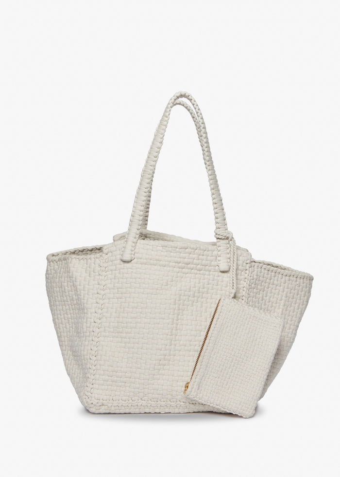 Soona Upcycled Woven Cotton Tote Bag