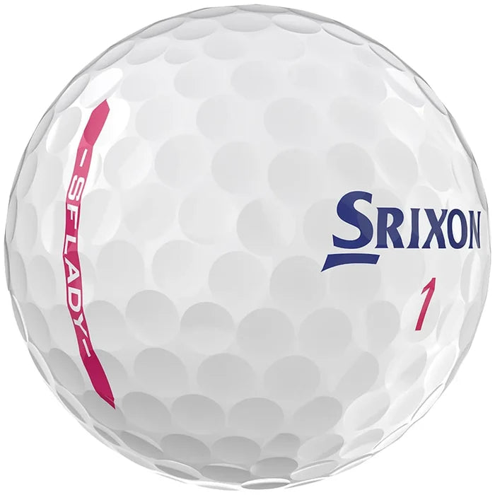 Srixon Lady Soft Feel Golf Balls White Color