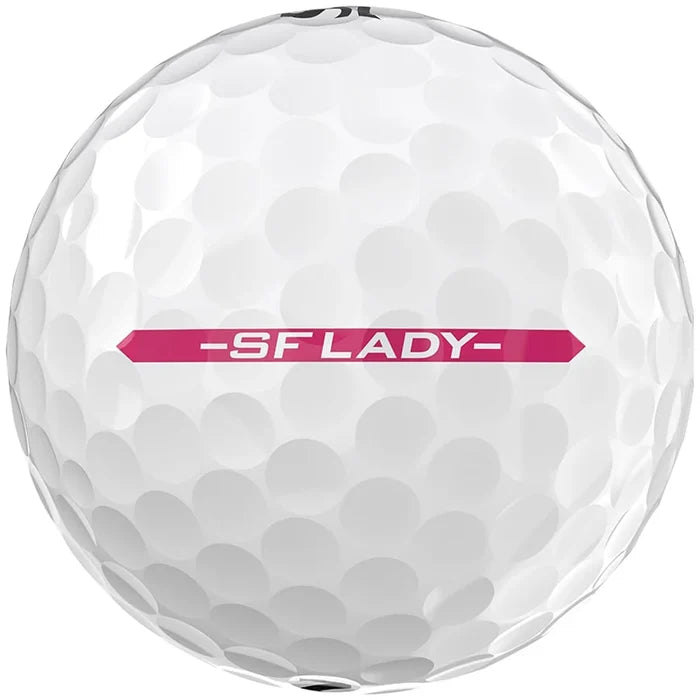 Srixon Lady Soft Feel Golf Balls White Color