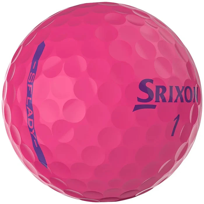 Srixon Lady Soft Feel Golf Balls Pink Color
