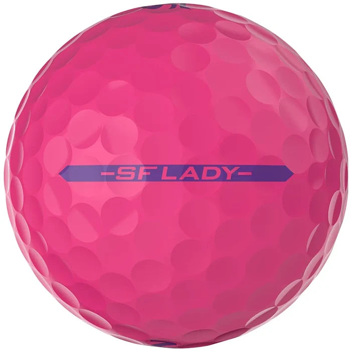 Srixon Lady Soft Feel Golf Balls Pink Color
