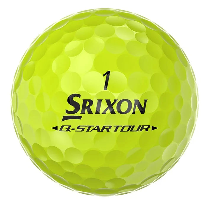 Srixon Q-Star Tour Divide Golf Balls Red Color