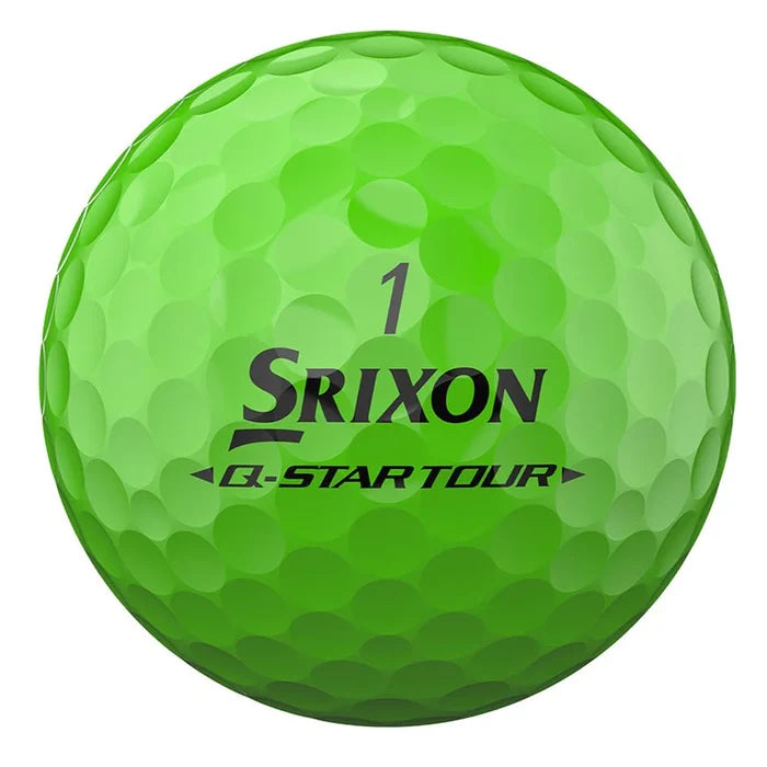 Srixon Q-Star Tour Divide Golf Balls Green Color
