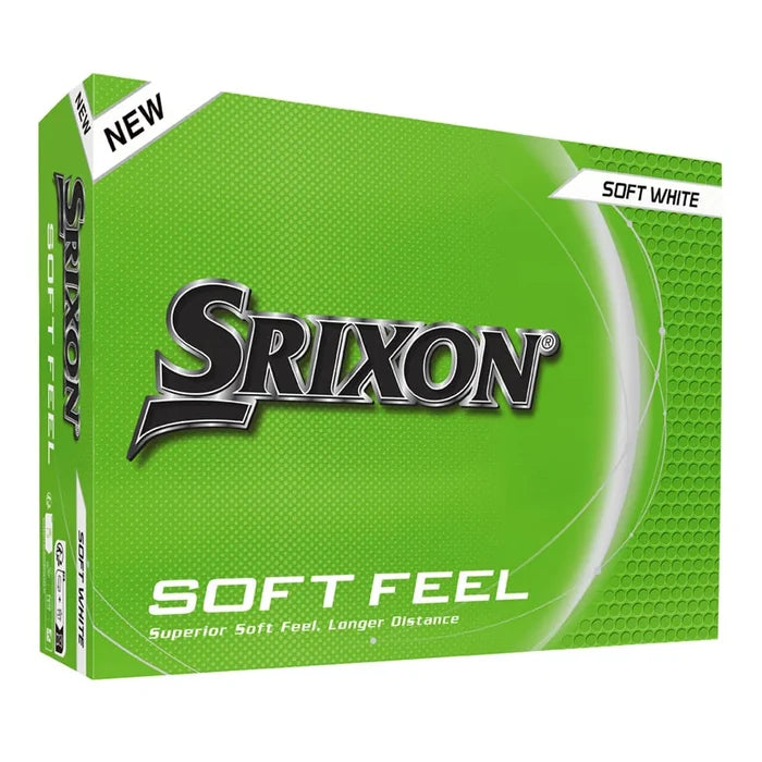 Srixon Soft Feel Golf Balls White Color