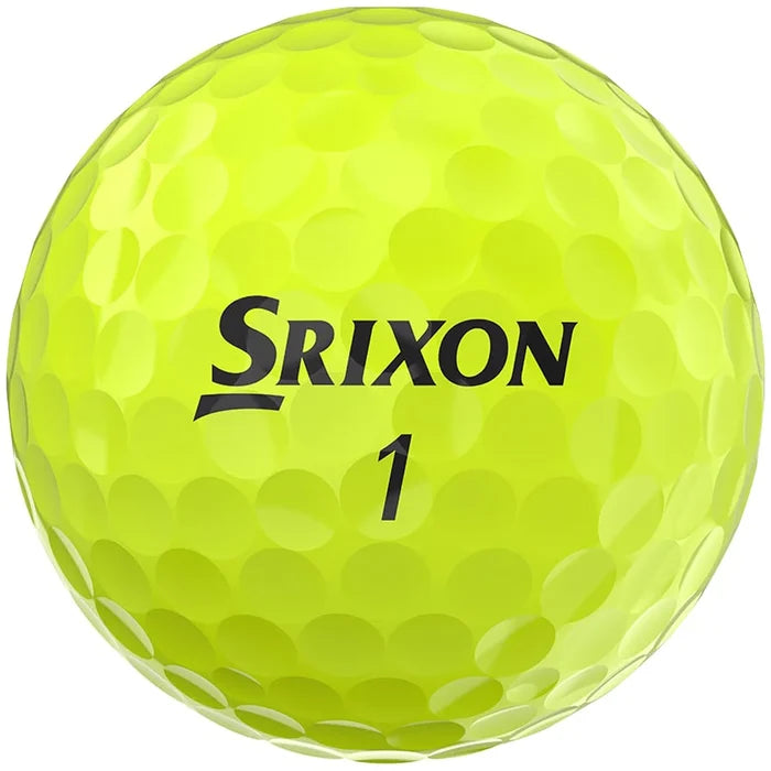 Srixon Soft Feel Golf Balls Yellow Color