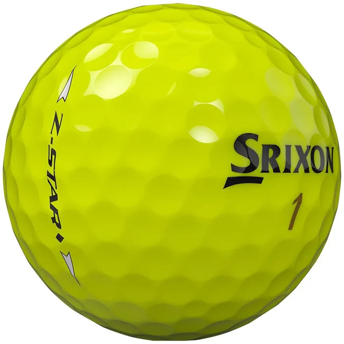 Srixon Z-Star Diamond Golf Balls Yellow Color