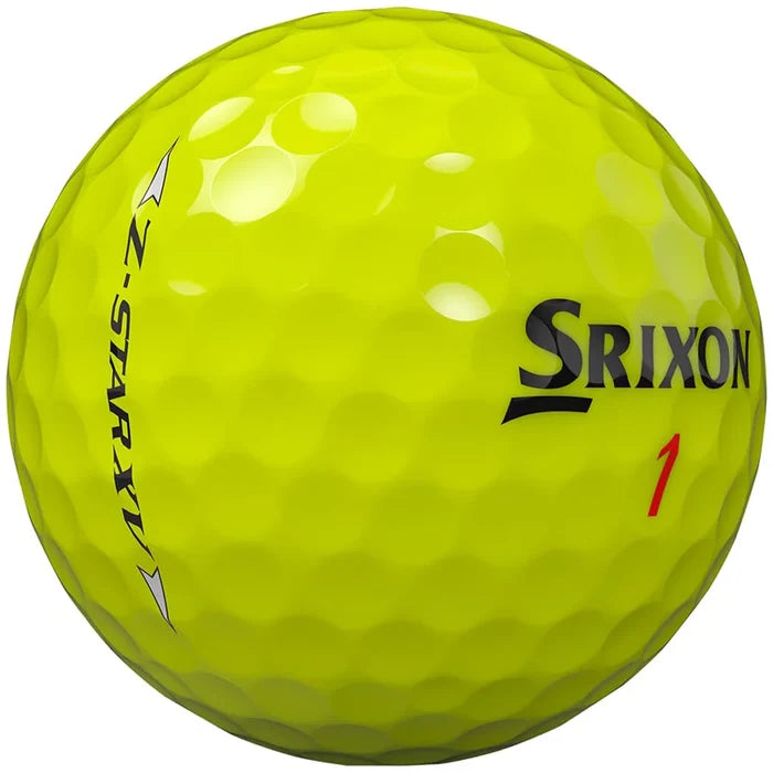 Srixon Z-Star XV Golf Balls Yellow Color