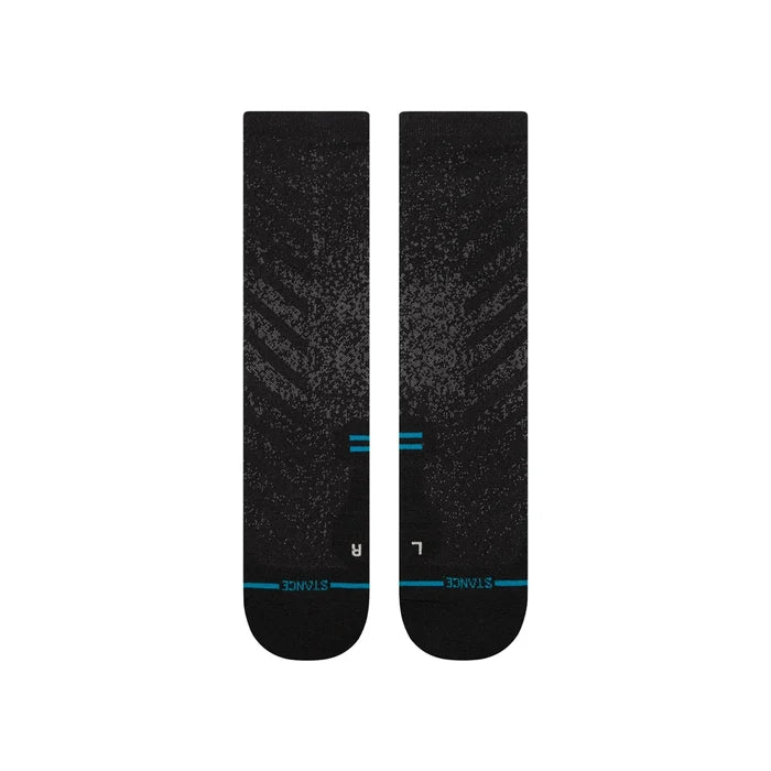 Stance Run Light Crew Black color