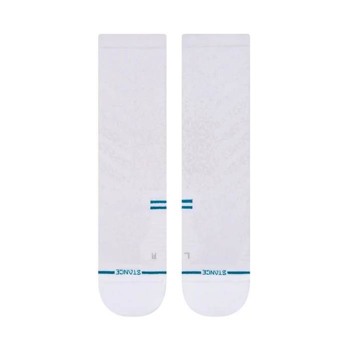 Stance Run Light Crew White color