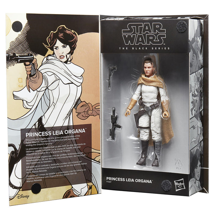 Star Wars Black Series 6 Inch Action Figure Comic Series Wave 2 - Princess Leia Organa