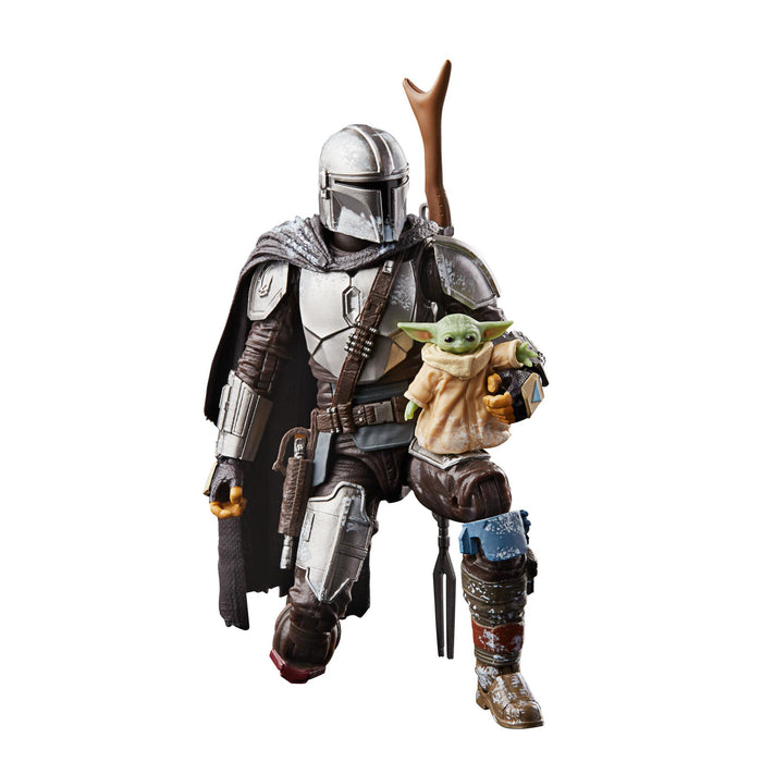 Star Wars Black Series 6 Inch Deluxe Action Figure Set - Mandalorian & Grogu (Maldo Kreis - Spider)