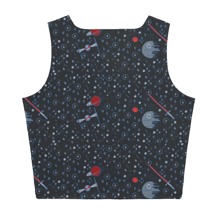 Star Wars Dark Side Galaxy's Edge Crop Top