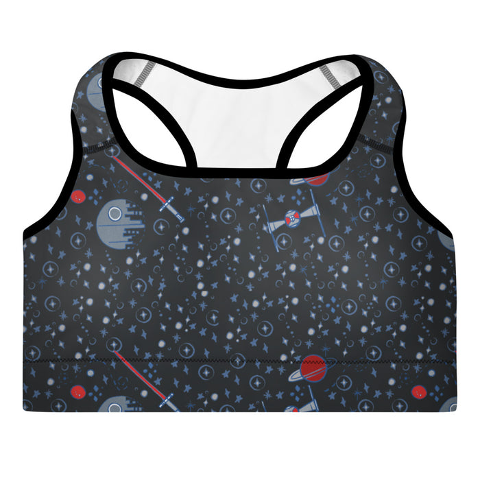 Star Wars Dark Side Padded Sports Bra