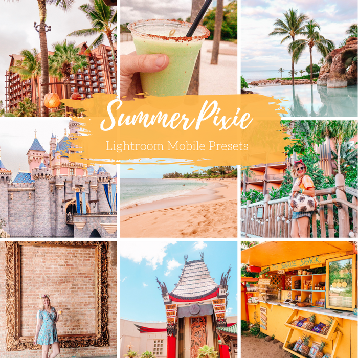 Summer Preset Mobile Lightroom Preset