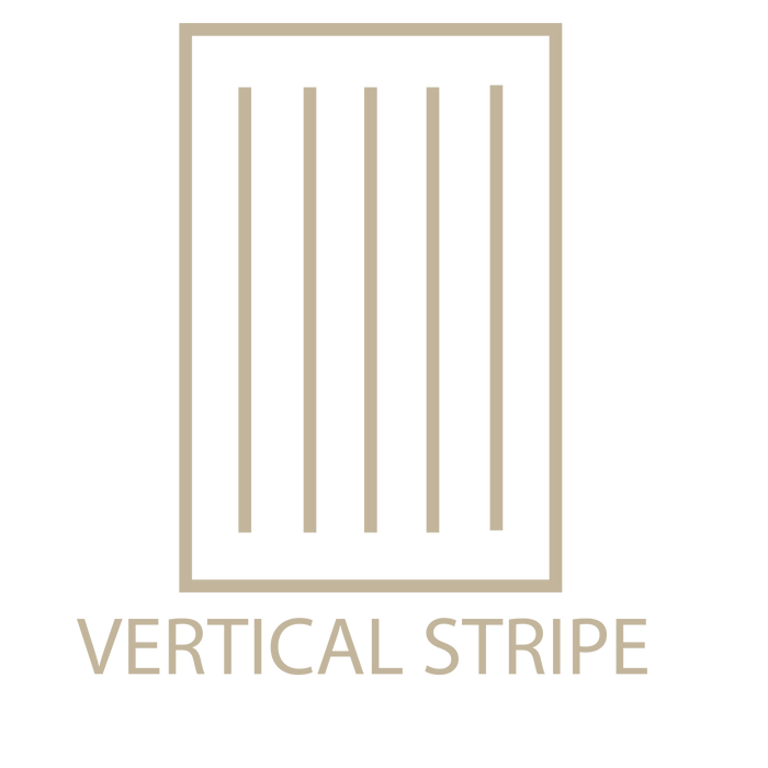 Vertical Stripe Rectangle / Custom