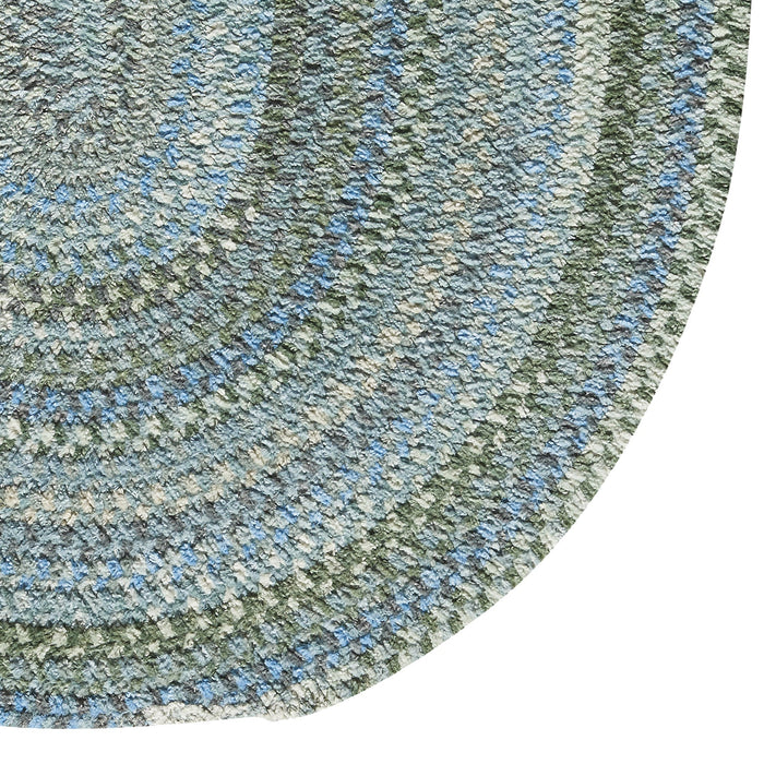 Synergy Misty Sage Braided Rug Oval image