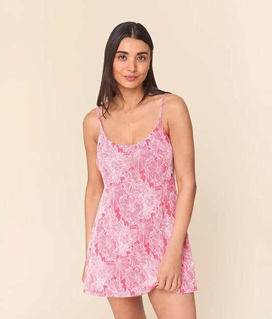 The Amalfi Swim Dress - Peachy