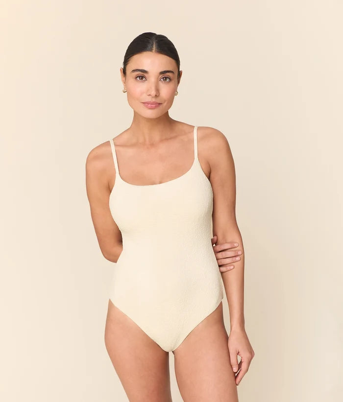 The Jetties One Piece - Crinkle - Gardenia