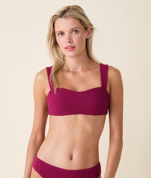 The Kalama Bikini Top | Merlot Crochet