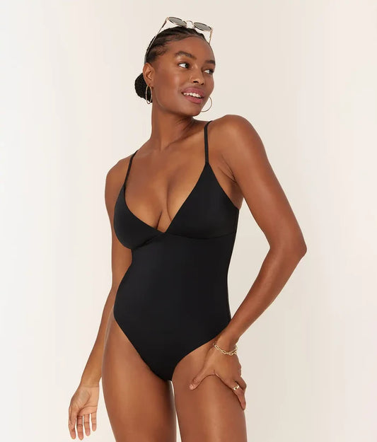 The Lanikai One Piece - Eco Nylon - Black