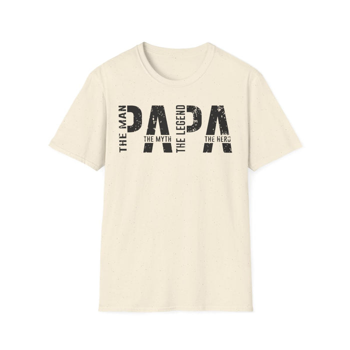 The Man The Myth The Legend Dad The Hero T-Shirt - funny t-shirt by Cheeky Business