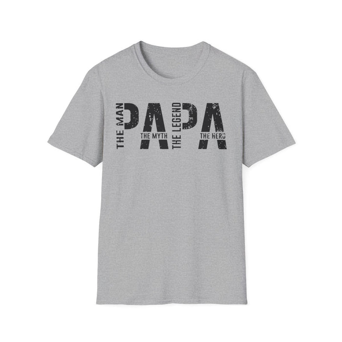The Man The Myth The Legend Dad The Hero T-Shirt - funny t-shirt by Cheeky Business