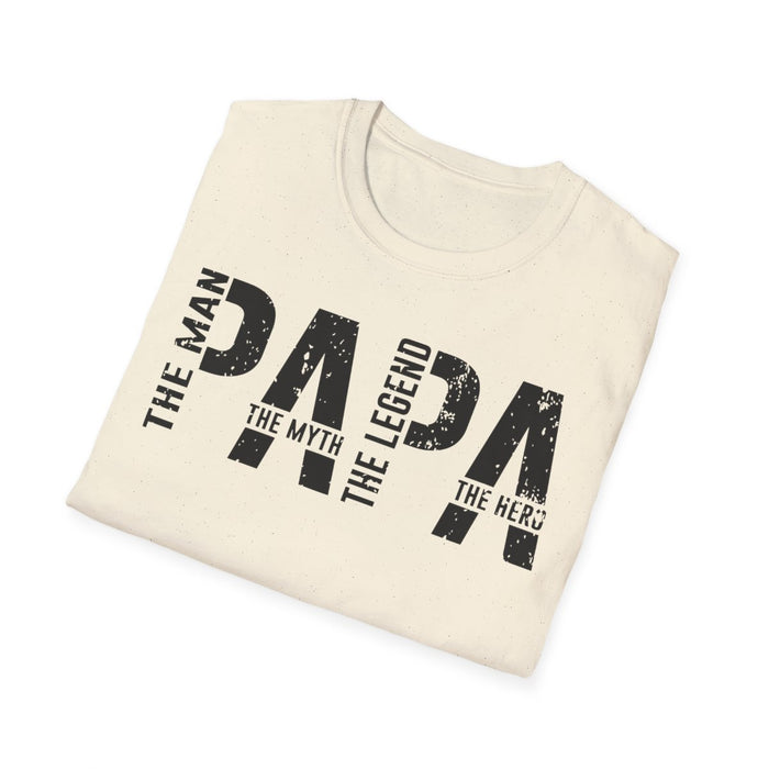 The Man The Myth The Legend Dad The Hero T-Shirt - funny t-shirt by Cheeky Business